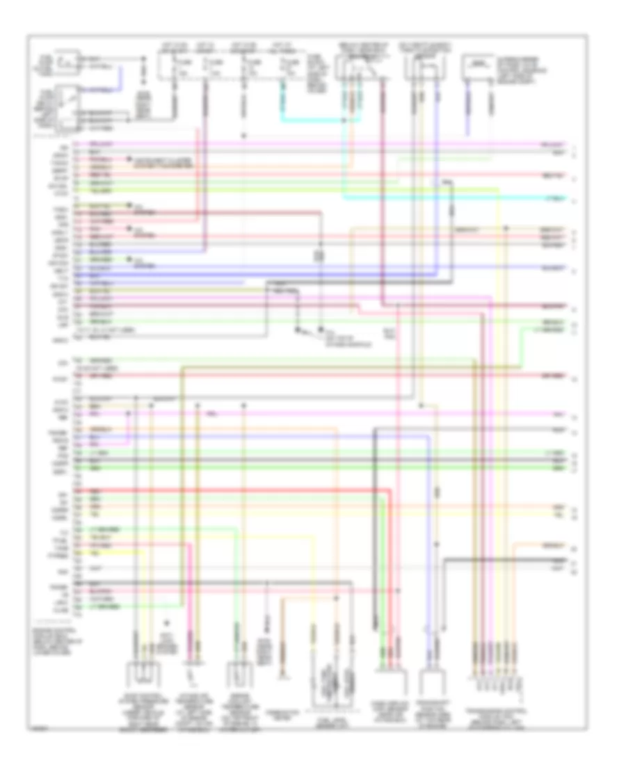 3 3L SC Engine Performance Wiring Diagram 1 of 3 for Nissan Xterra SE 2004