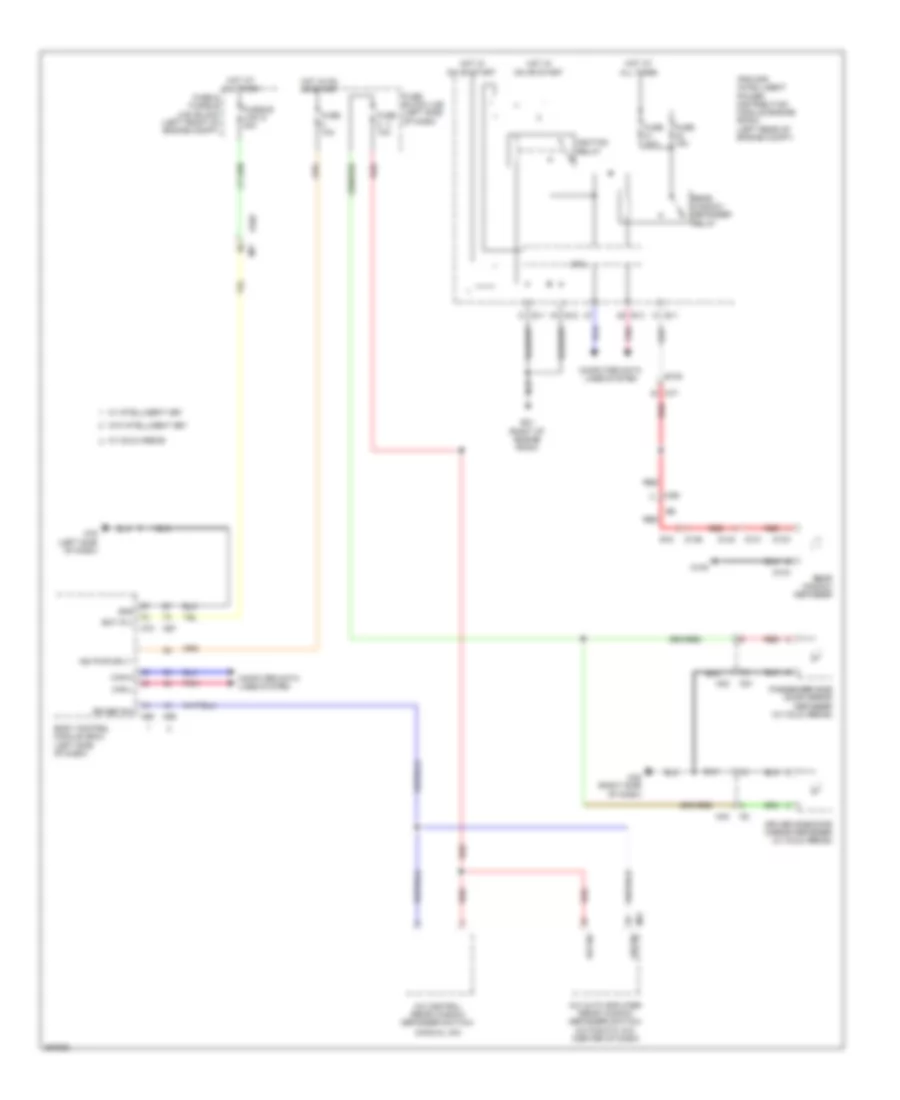 Defoggers Wiring Diagram for Nissan Cube S 2014
