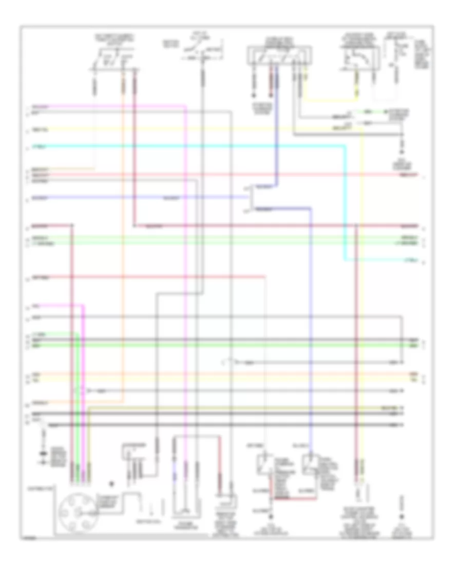3 3L SC Engine Performance Wiring Diagram 2 of 3 for Nissan Xterra XE 2004