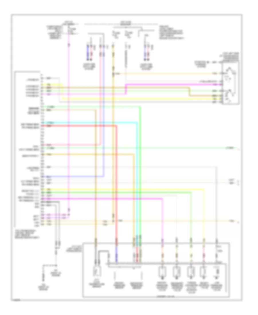 CVT Wiring Diagram (1 of 2) for Nissan Rogue SV 2014