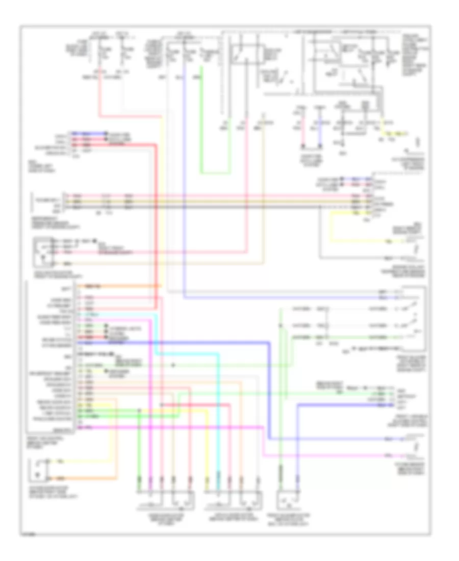 Manual A C Wiring Diagram with VBC for Nissan Xterra PRO 4X 2012