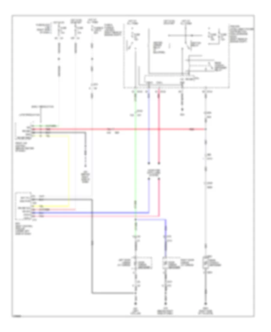 Defoggers Wiring Diagram for Nissan Xterra PRO-4X 2012