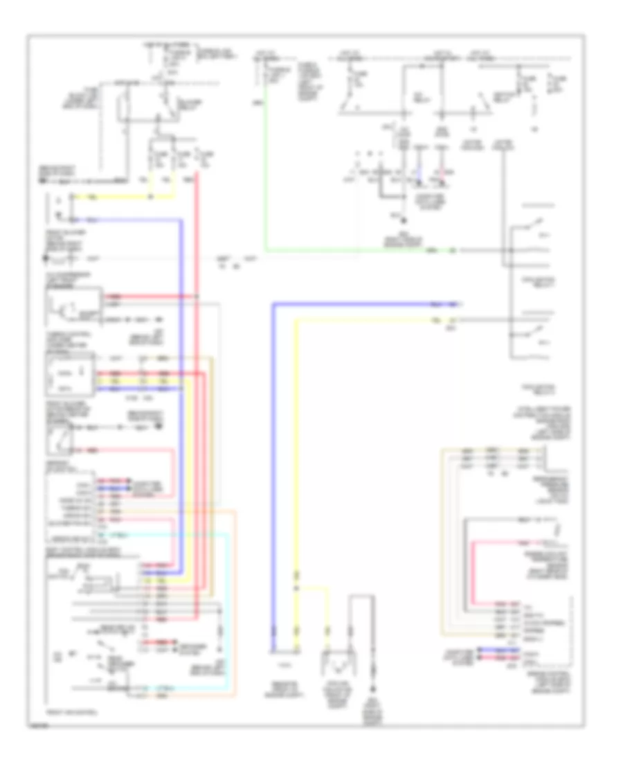 Manual A C Wiring Diagram for Nissan Versa 2011