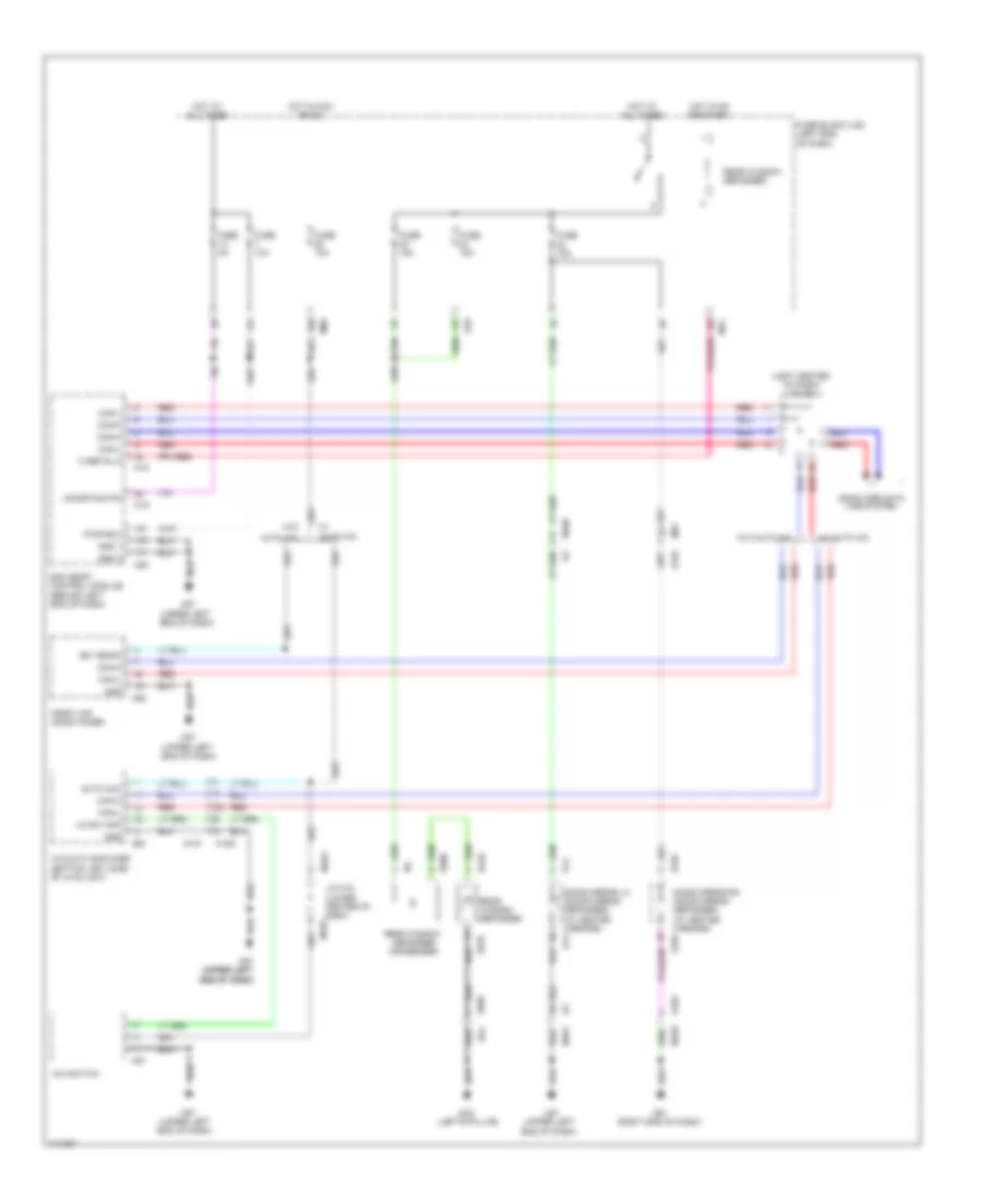 Defoggers Wiring Diagram for Nissan Rogue SL 2014