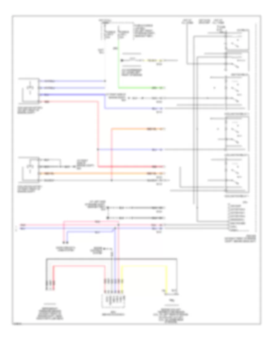 Manual AC Wiring Diagram (2 of 2) for Nissan Altima 2005