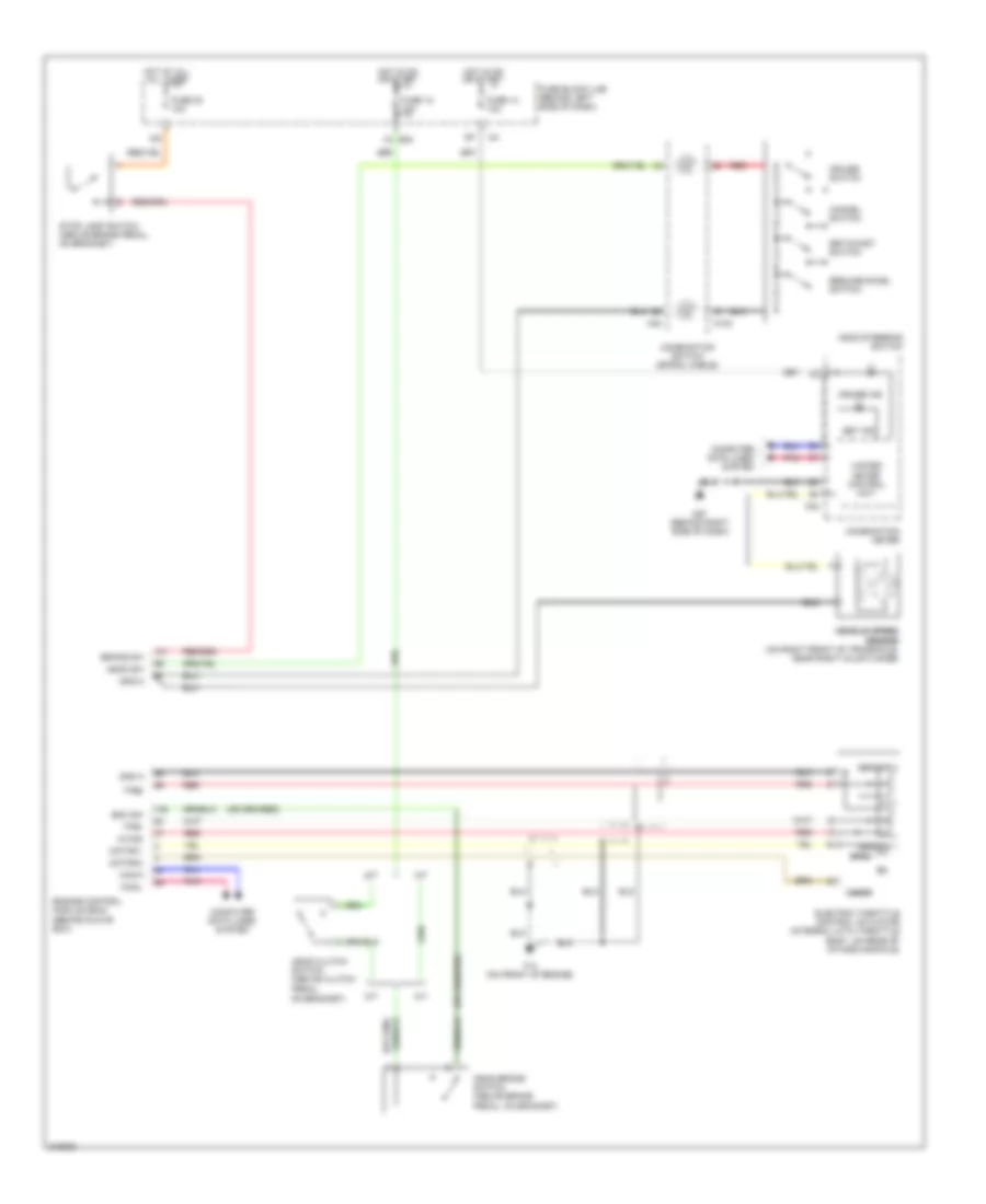3.5L, Cruise Control Wiring Diagram for Nissan Altima 2005