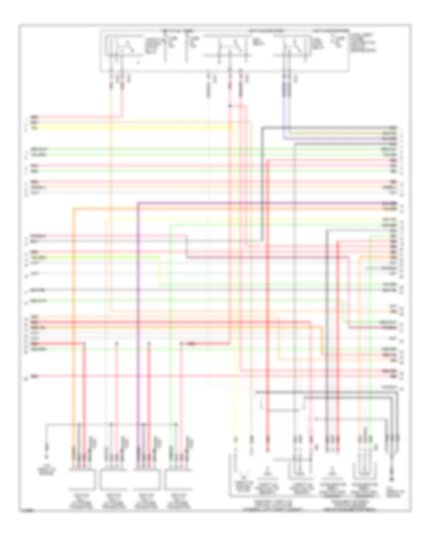 2.5L, Engine Performance Wiring Diagram (2 of 4) for Nissan Altima 2005