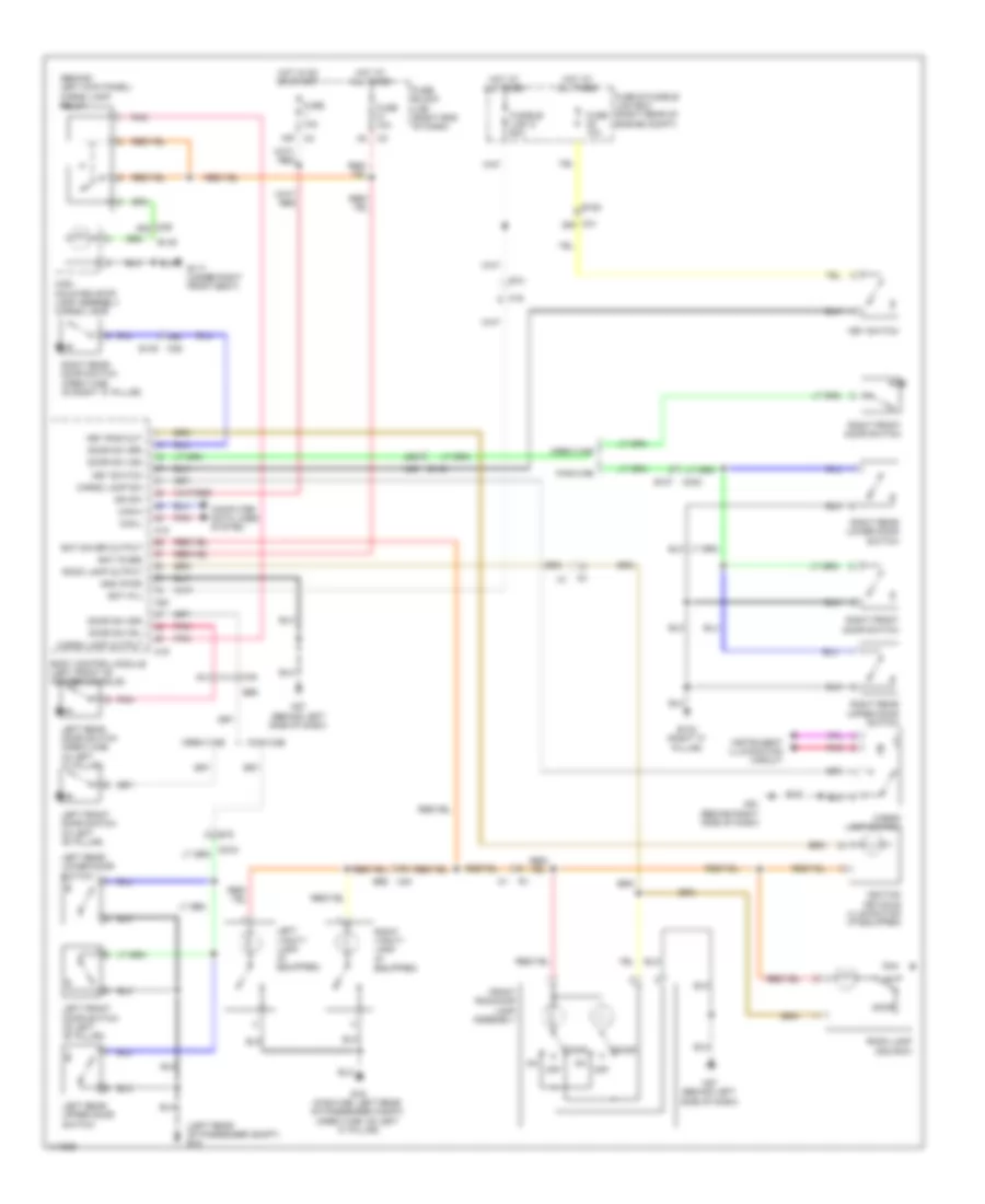 Courtesy Lamps Wiring Diagram with Power Door Locks for Nissan Frontier Desert Runner 2014