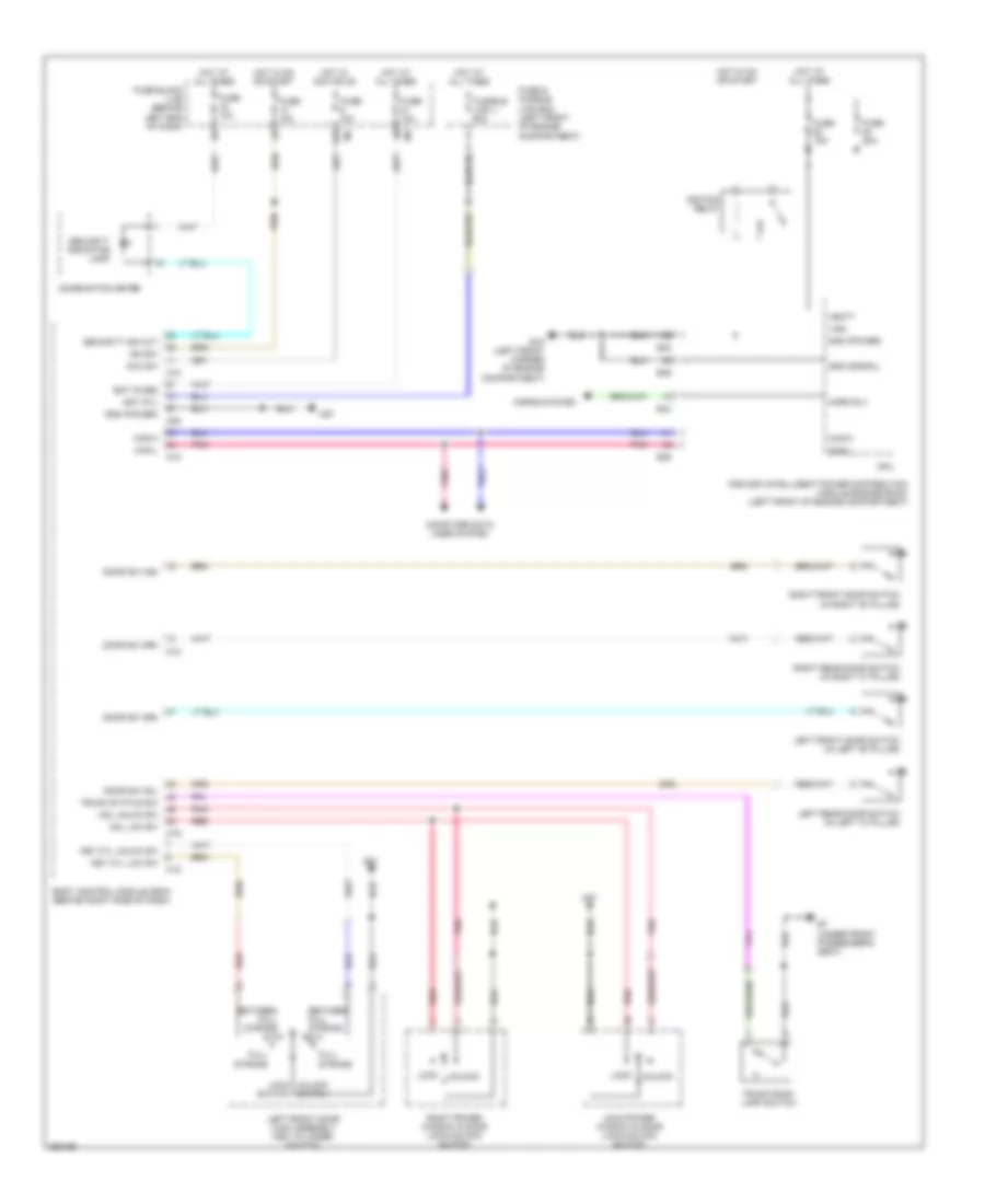 Forced Entry Wiring Diagram for Nissan Sentra SE R 2007