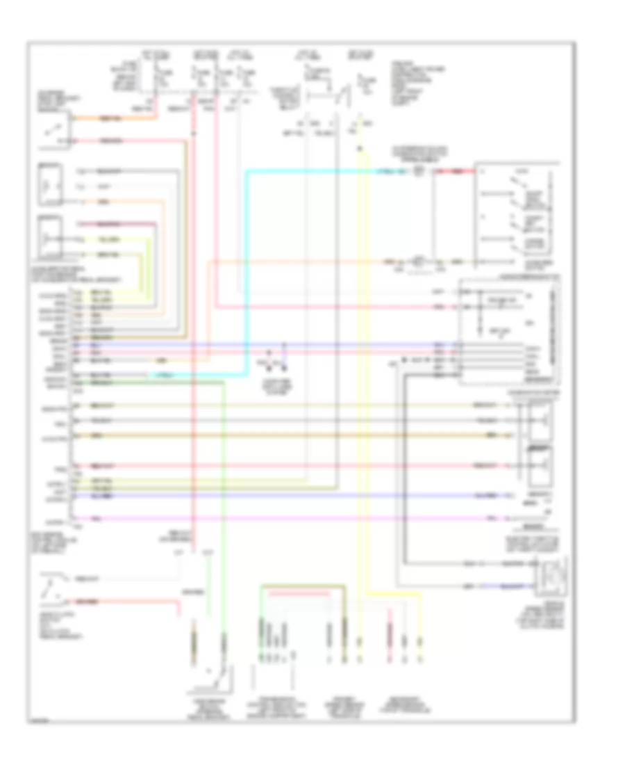 Cruise Control Wiring Diagram for Nissan Sentra SE-R 2007