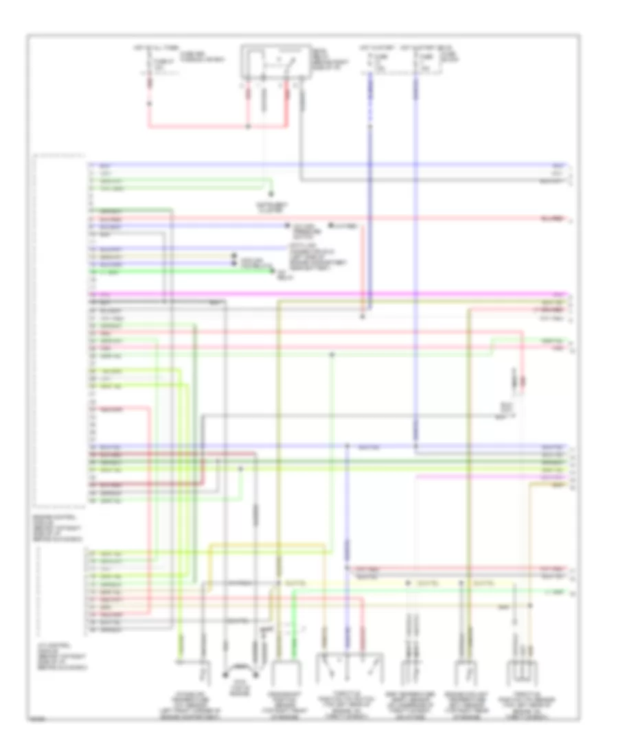 3 0L Engine Performance Wiring Diagrams 1 of 3 for Nissan Quest GXE 1996