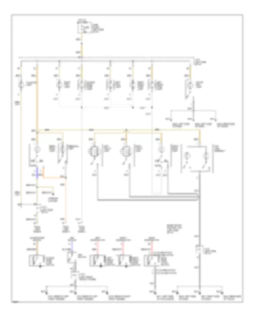 Courtesy Lamps Wiring Diagram for Nissan Quest GXE 1996