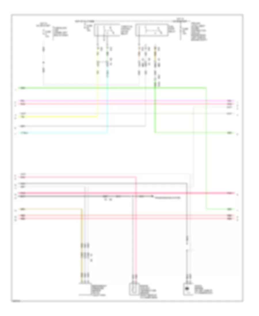 1.6L, Engine Performance Wiring Diagram (3 of 5) for Nissan Versa SL 2011