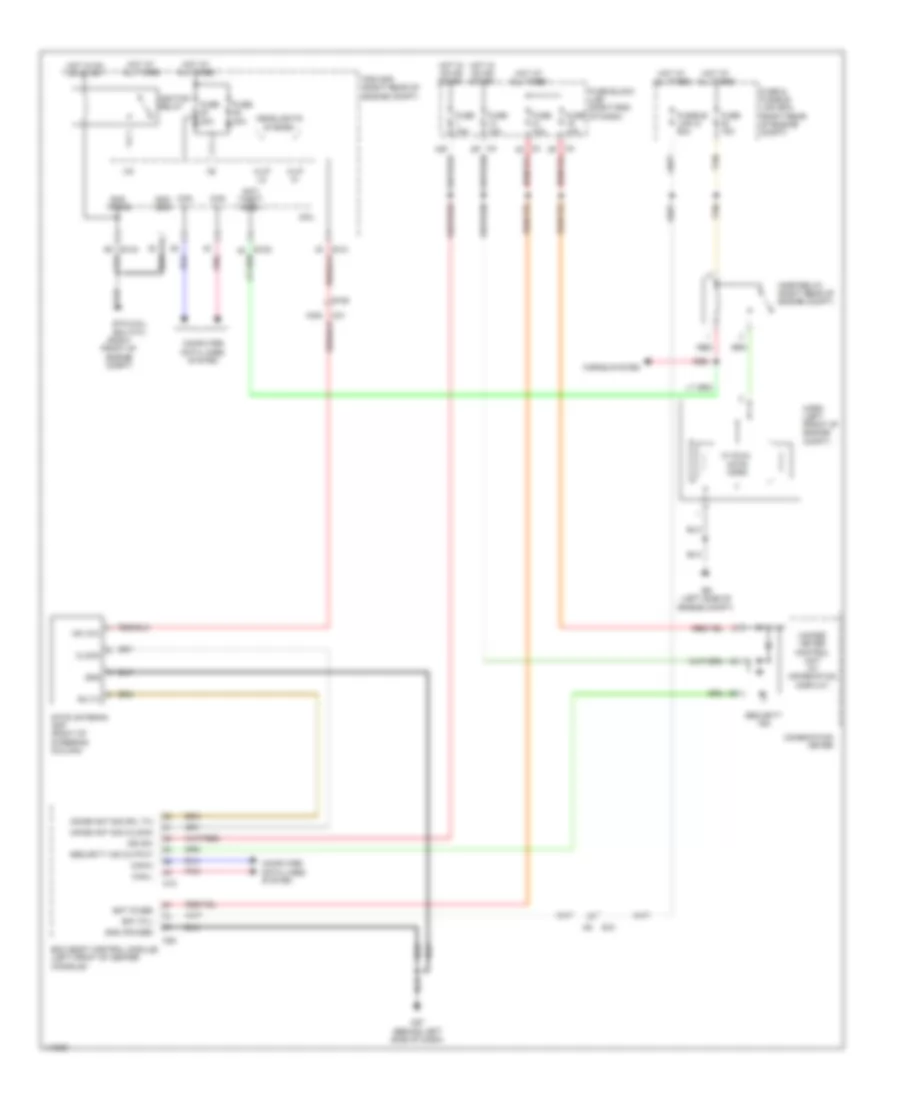 Immobilizer Wiring Diagram for Nissan Frontier PRO-4X 2014
