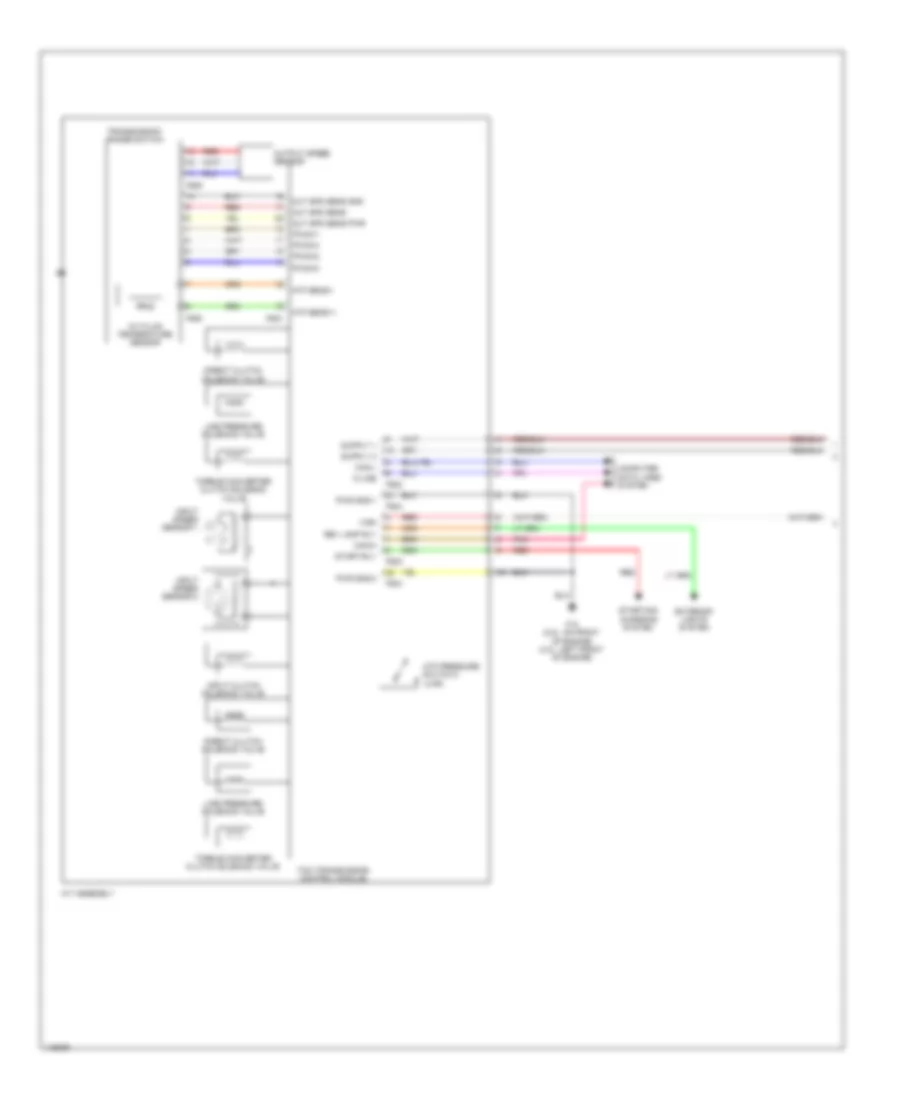 AT Wiring Diagram (1 of 2) for Nissan Frontier PRO-4X 2014