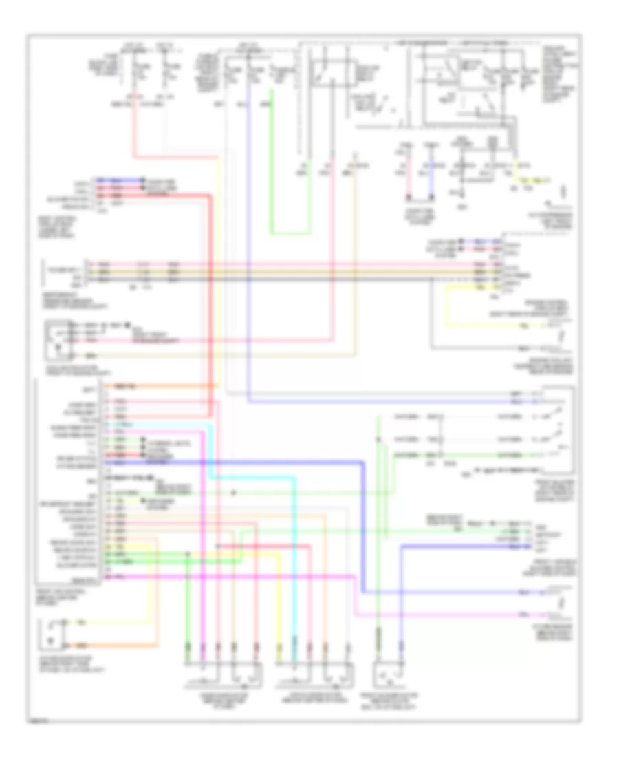 Manual A C Wiring Diagram with VBC for Nissan Xterra PRO 4X 2011