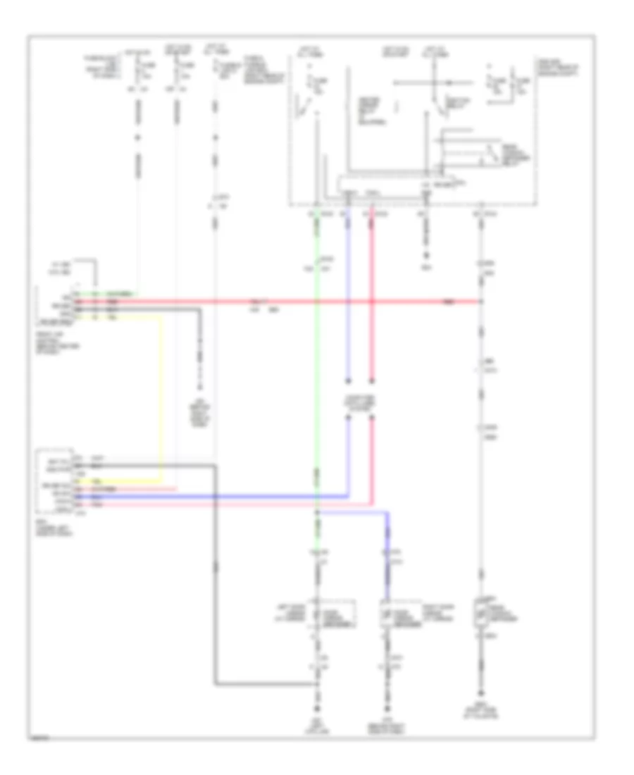 Defoggers Wiring Diagram for Nissan Xterra PRO 4X 2011