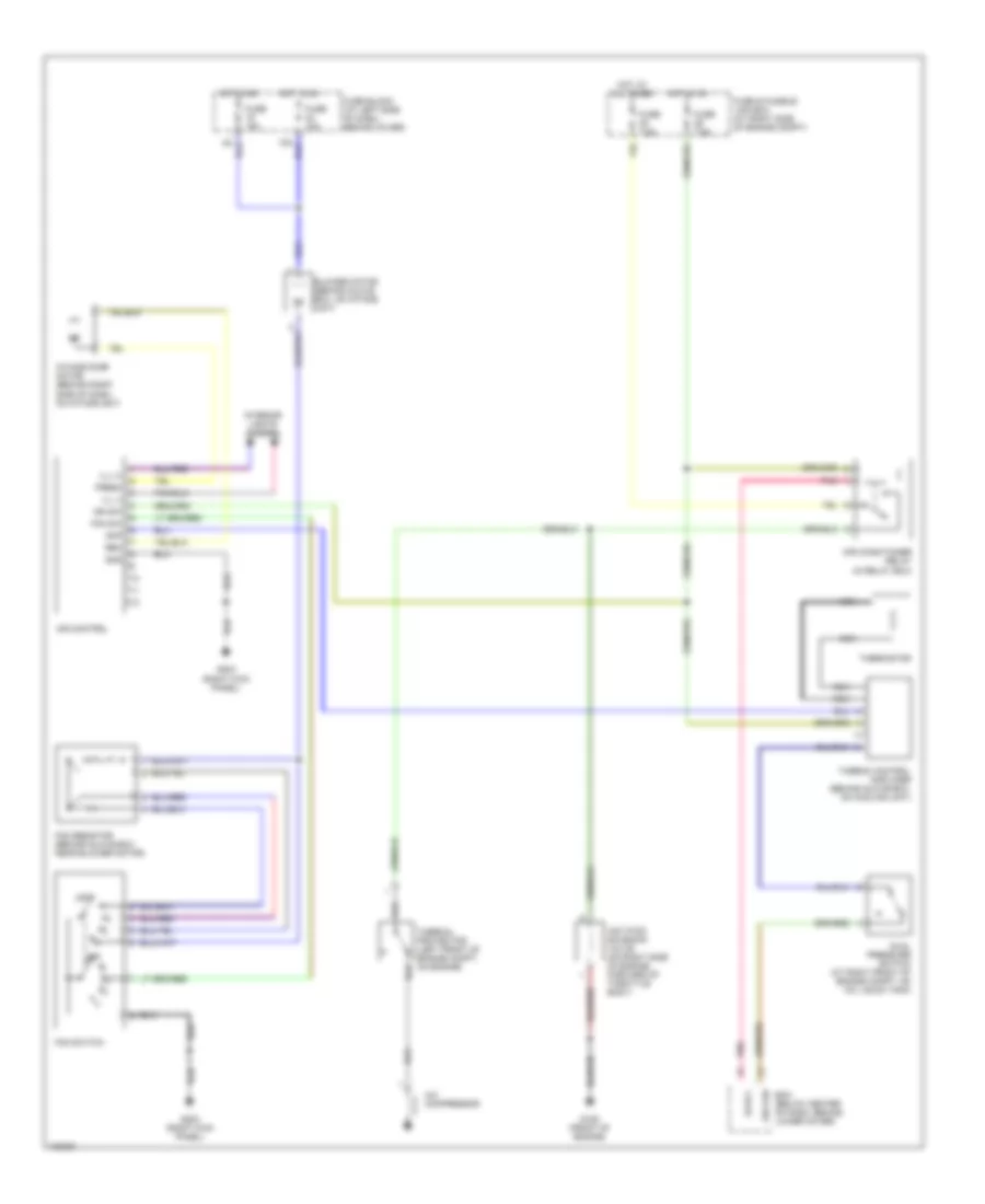2.4L, Manual AC Wiring Diagram for Nissan Frontier SE 2001