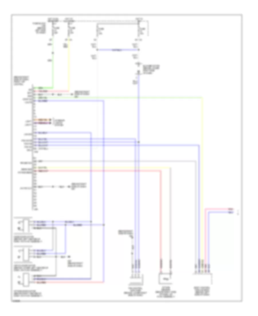 Manual A C Wiring Diagram 1 of 2 for Nissan Altima SE 2005