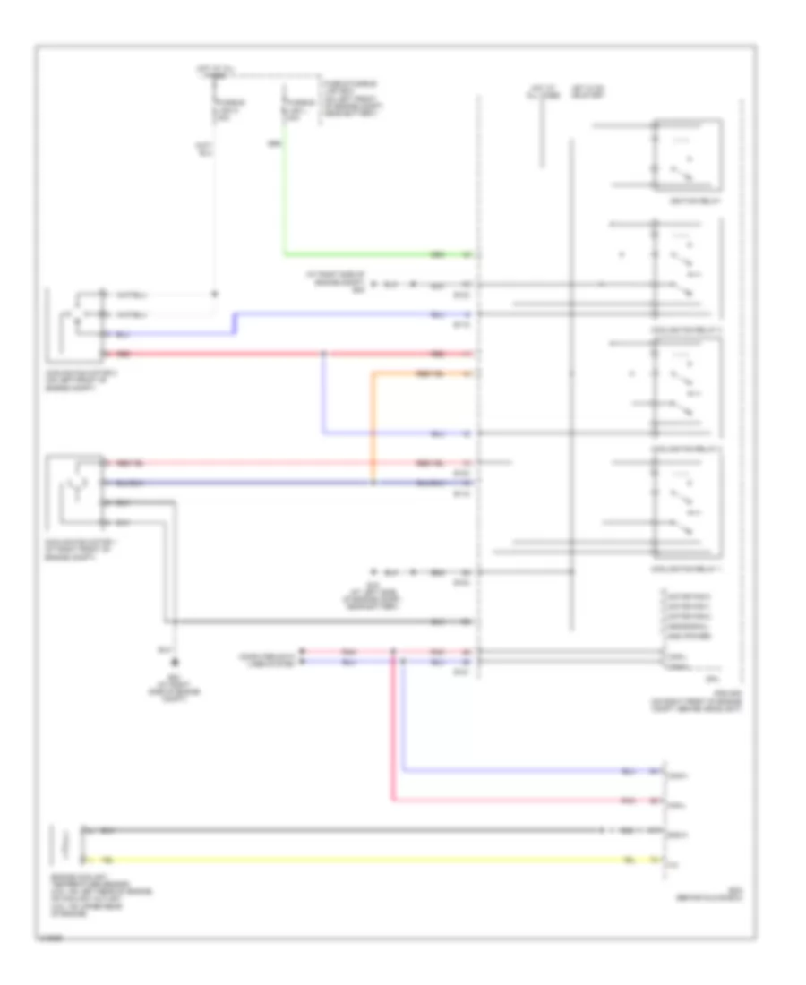 Cooling Fan Wiring Diagram for Nissan Altima SE 2005