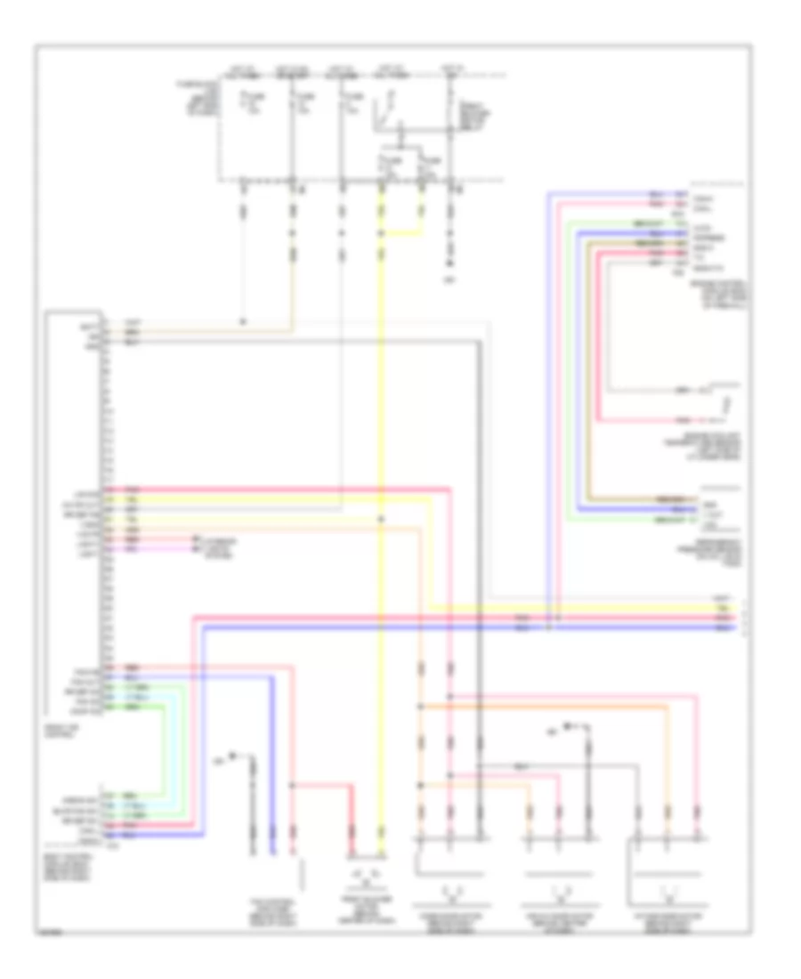 Manual AC Wiring Diagram (1 of 2) for Nissan Sentra SL 2007