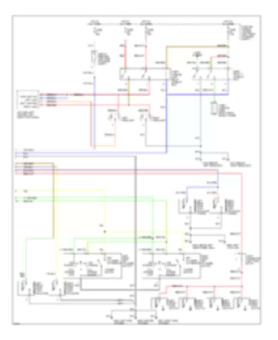 Anti theft Wiring Diagram Canada 2 of 2 for Nissan Sentra 1996