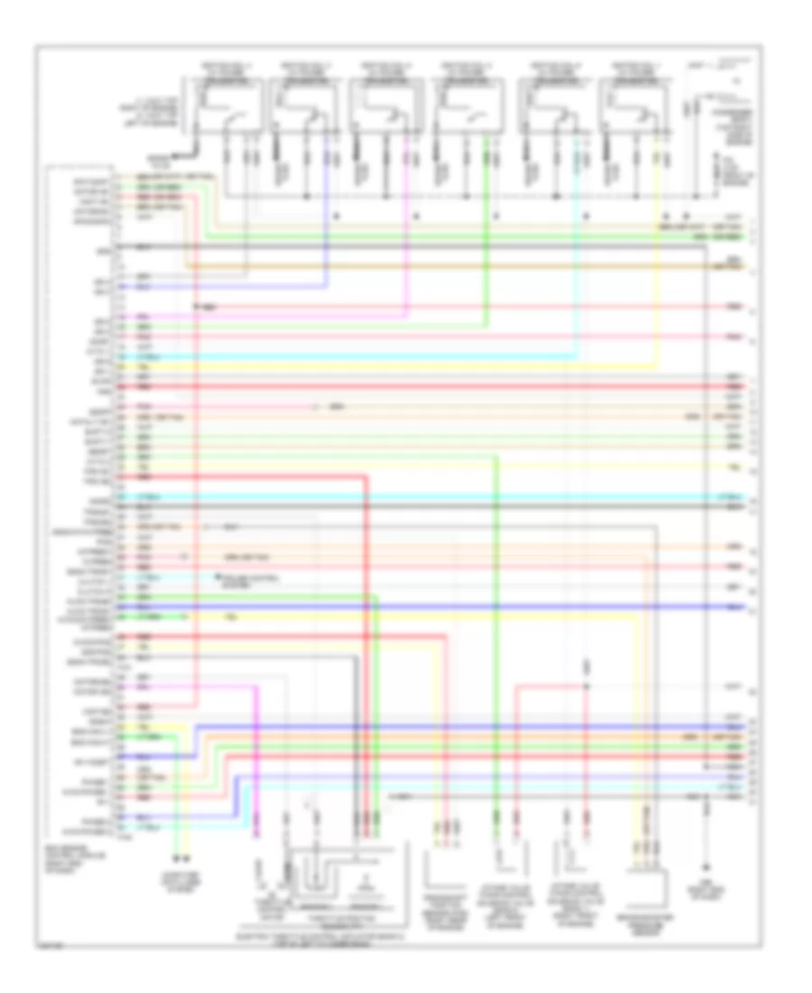 3 7L Engine Performance Wiring Diagram 1 of 5 for Nissan 370Z 2010
