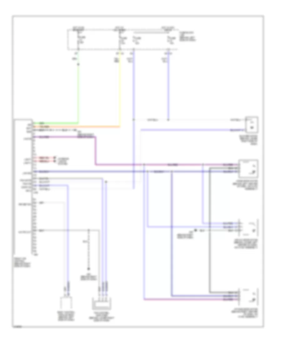 Heater Wiring Diagram for Nissan Altima SE-R 2005