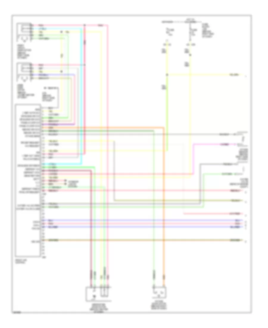 Manual A C Wiring Diagram 1 of 3 for Nissan Titan LE 2007