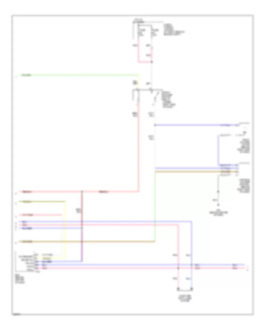 Manual AC Wiring Diagram (2 of 3) for Nissan Titan LE 2007