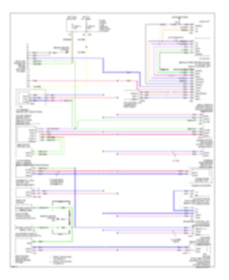 Computer Data Lines Wiring Diagram for Nissan Titan LE 2007