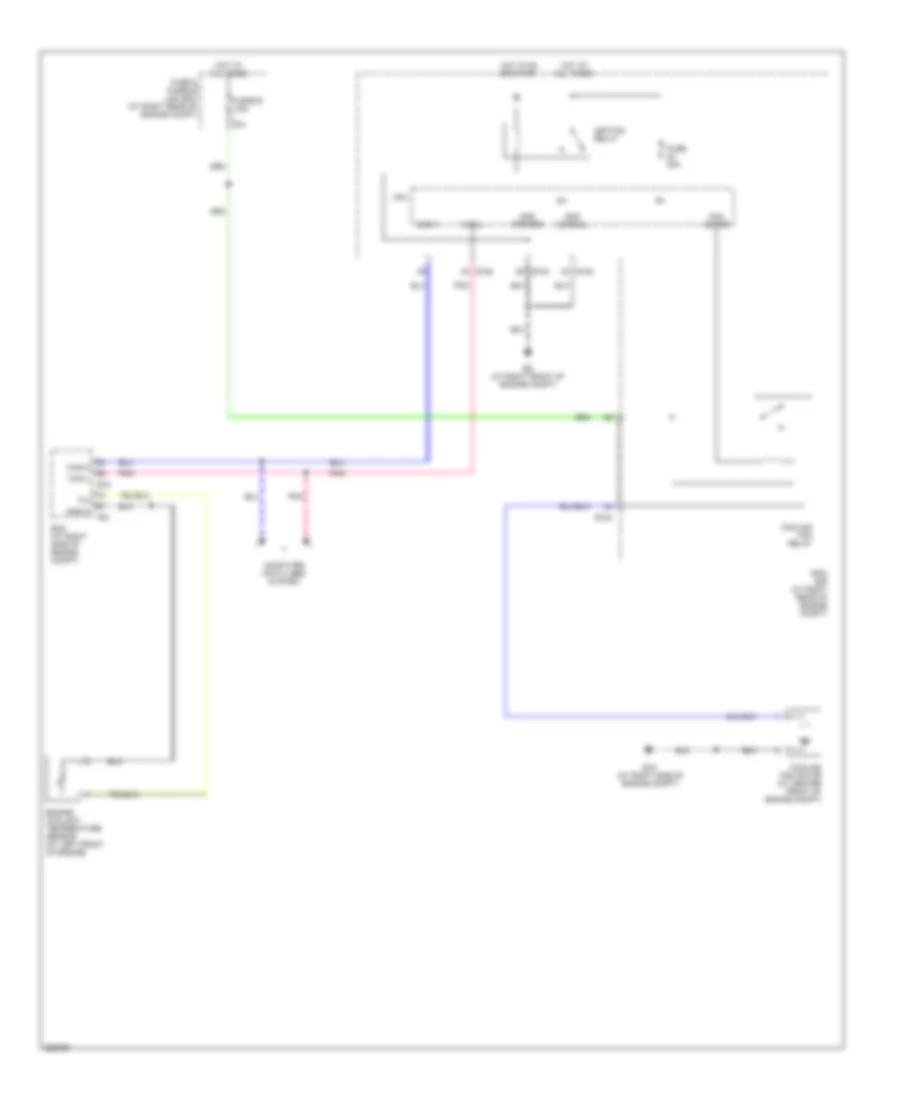 Cooling Fan Wiring Diagram for Nissan Titan LE 2007