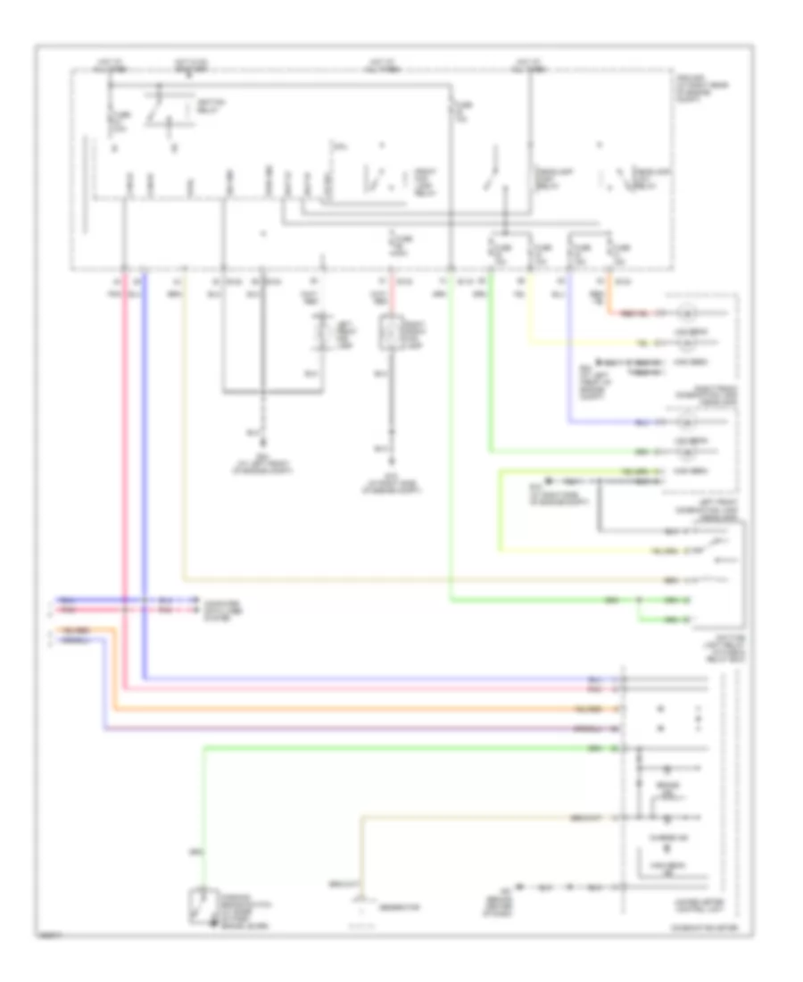 Autolamps Wiring Diagram, with DRL (2 of 2) for Nissan Titan LE 2007