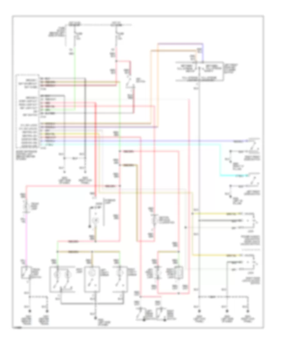 Courtesy Lamps Wiring Diagram for Nissan Maxima GLE 2001