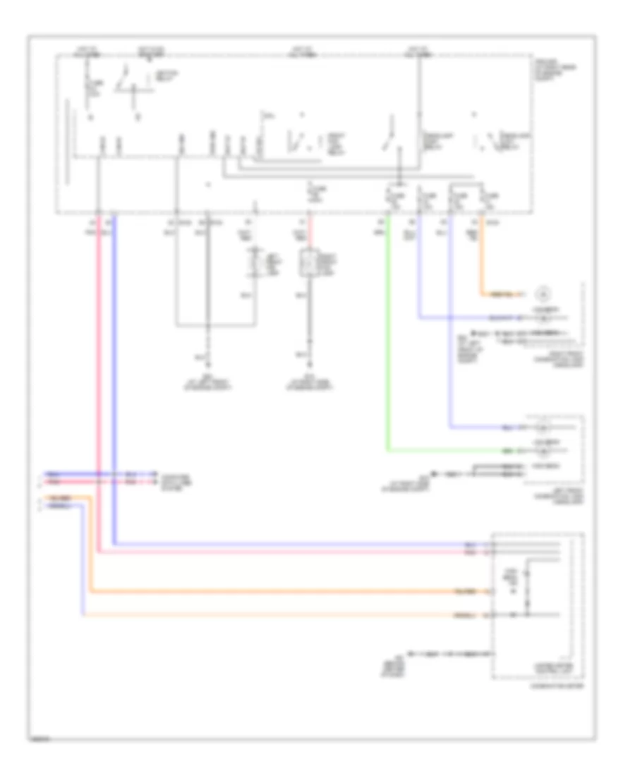 Autolamps Wiring Diagram, without DRL (2 of 2) for Nissan Titan SE 2007