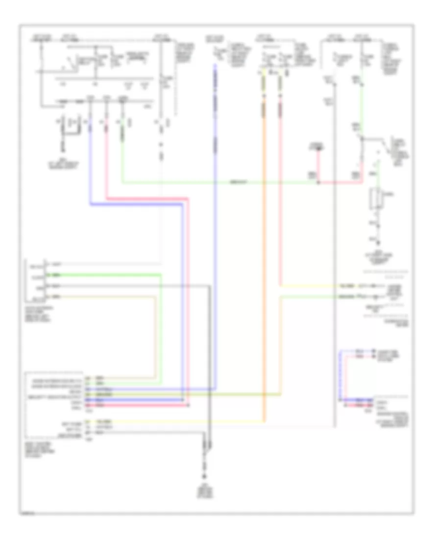 Immobilizer Wiring Diagram NATS for Nissan Armada LE 2005
