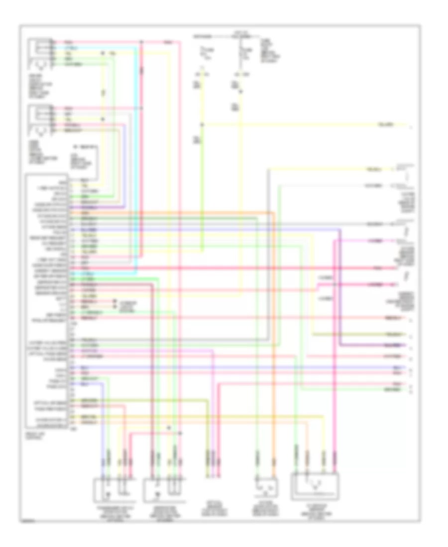 Automatic A C Wiring Diagram with Navigation 1 of 3 for Nissan Titan XE 2007