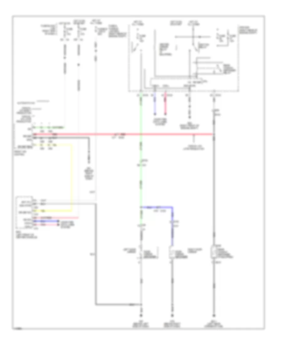 Defoggers Wiring Diagram for Nissan Frontier SV 2014