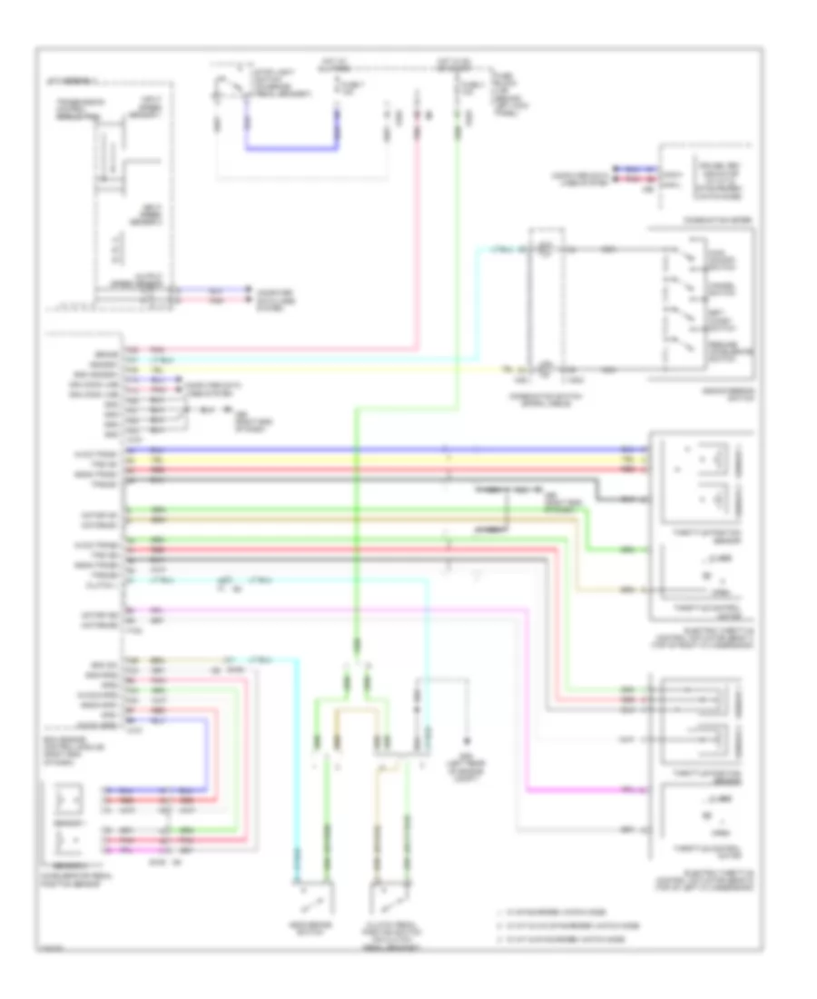 Cruise Control Wiring Diagram for Nissan 370Z Nismo 2012