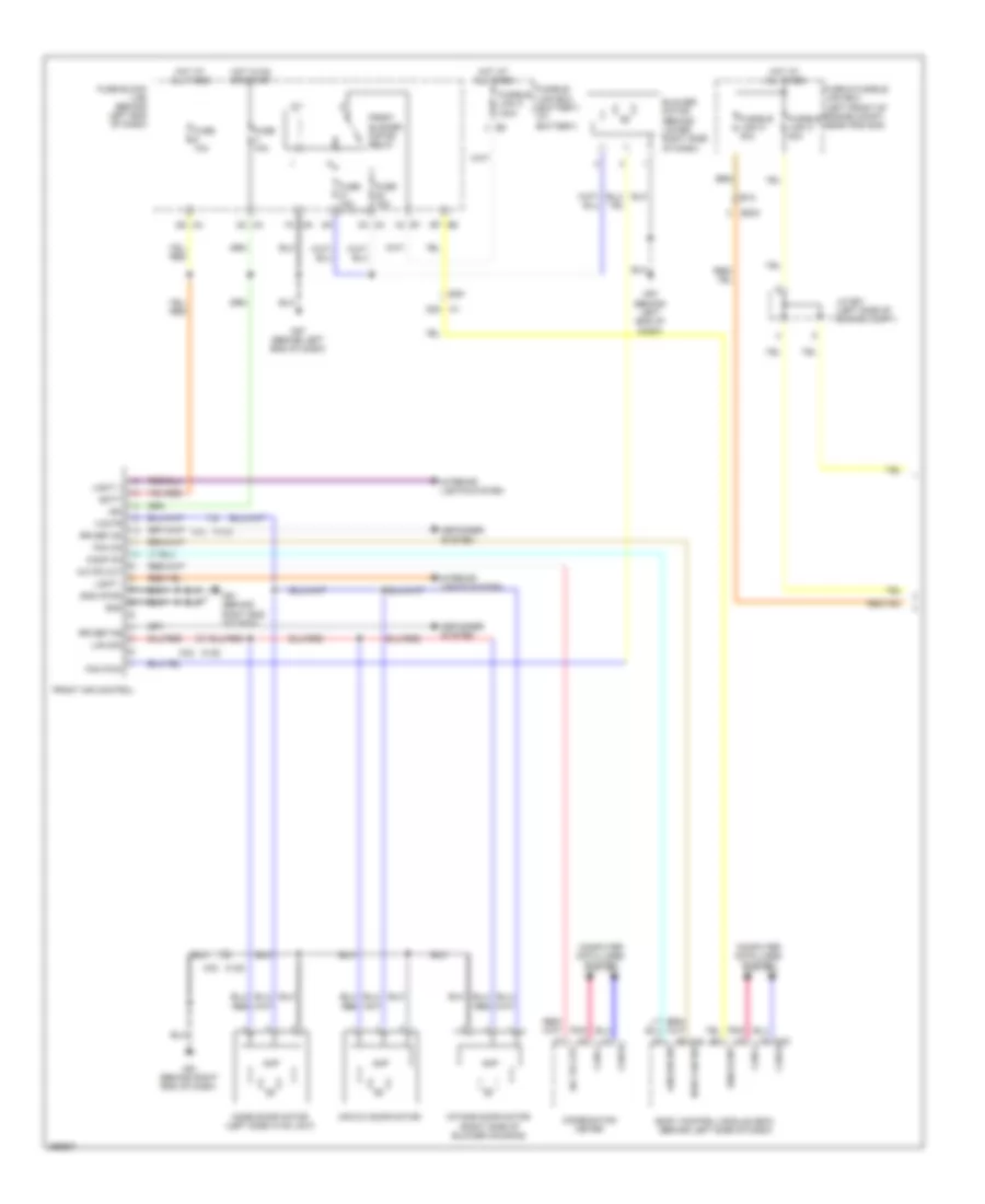 Manual AC Wiring Diagram, Coupe (1 of 2) for Nissan Altima 2013