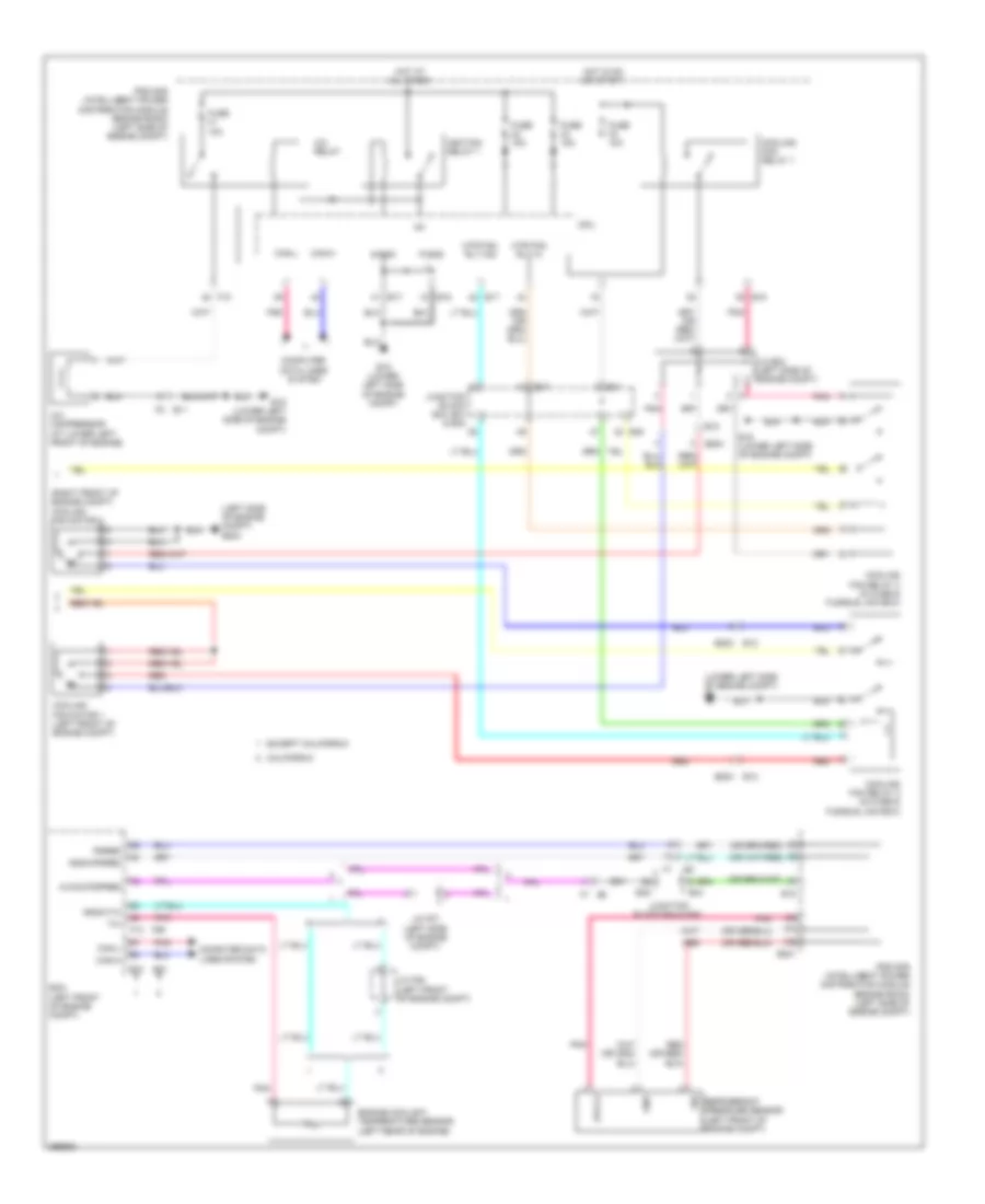 Manual AC Wiring Diagram, Coupe (2 of 2) for Nissan Altima 2013