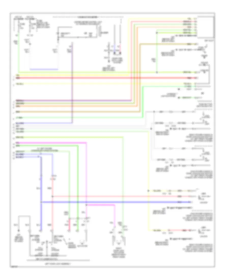 Forced Entry Wiring Diagram, Coupe with Intelligent Key Unit (4 of 4) for Nissan Altima 2013
