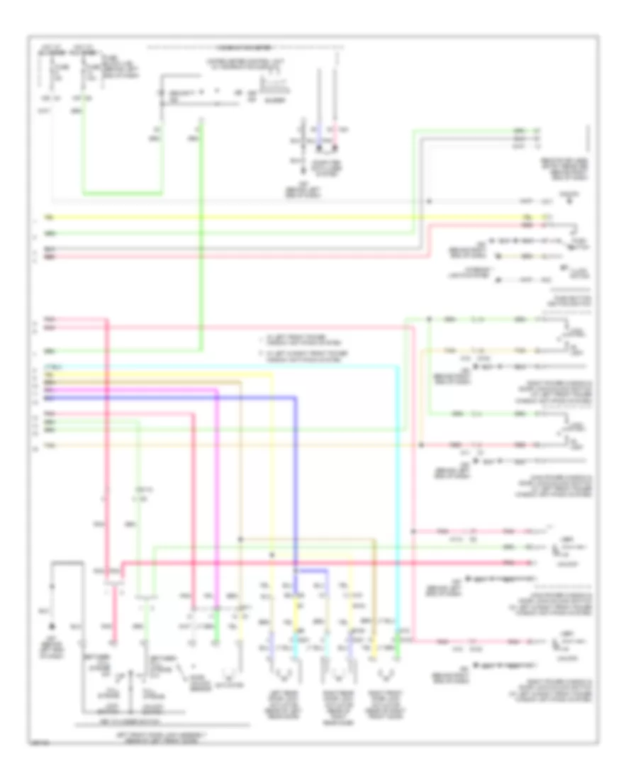 Forced Entry Wiring Diagram, Sedan (4 of 4) for Nissan Altima 2013