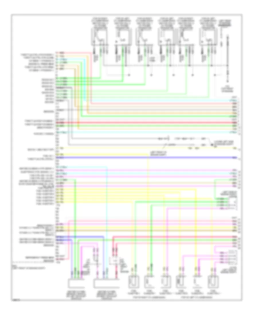 3.5L, Engine Performance Wiring Diagram (1 of 4) for Nissan Altima 2013