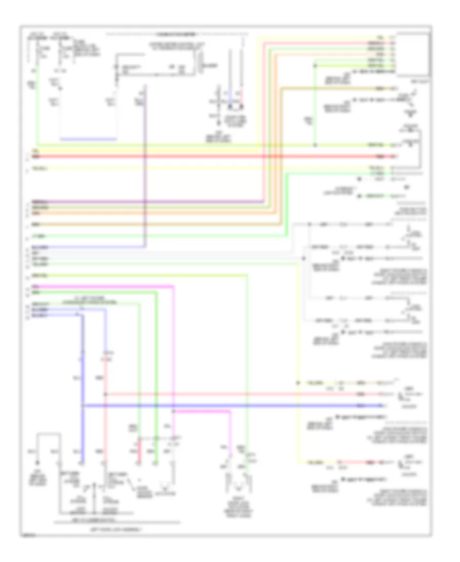 Power Door Locks Wiring Diagram, Coupe with Intelligent Key Unit (4 of 4) for Nissan Altima 2013