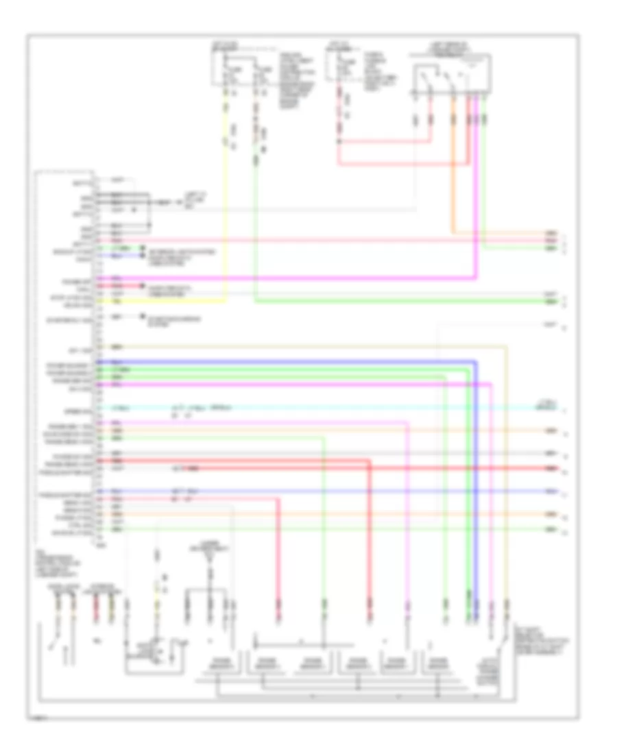 AT Wiring Diagram (1 of 3) for Nissan GT-R Black Edition 2014