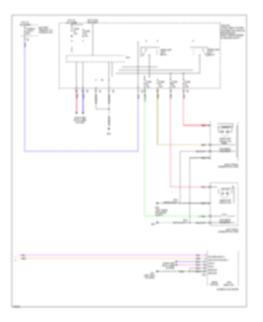 Headlights Wiring Diagram without DRL 2 of 2 for Nissan 370Z Touring 2012