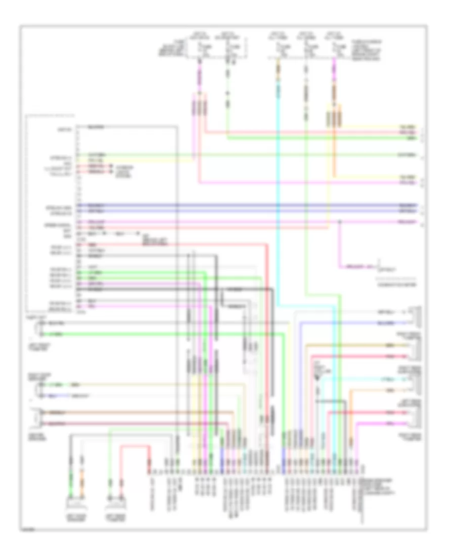 Bose Radio Wiring Diagram Coupe without Navigation 1 of 3 for Nissan Altima Hybrid 2010