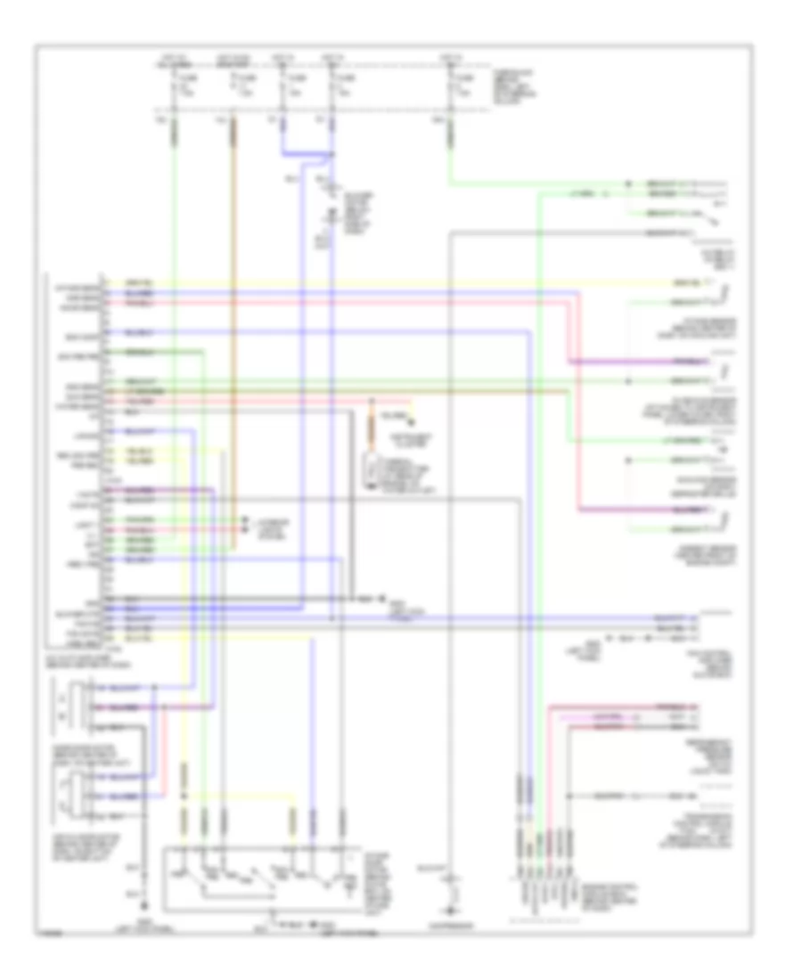 Automatic A C Wiring Diagram for Nissan Pathfinder LE 2001