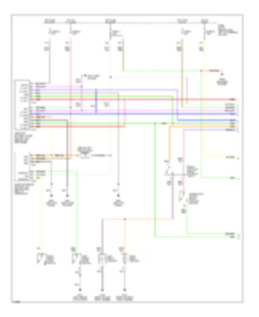 Autolamps Wiring Diagram Canada 1 of 2 for Nissan Pathfinder LE 2001